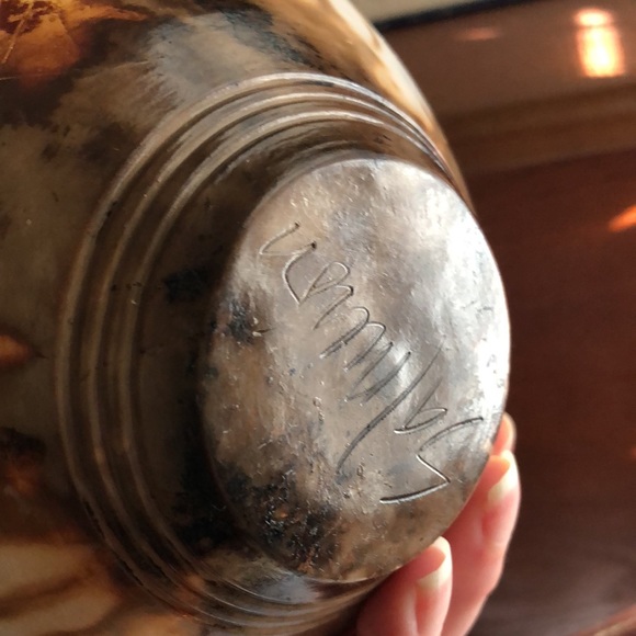 Vase called horsehair handmade and bought at an art museum - Picture 7 of 7